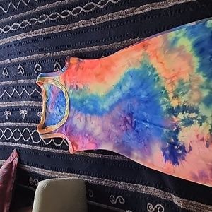 Multi color maxi dress